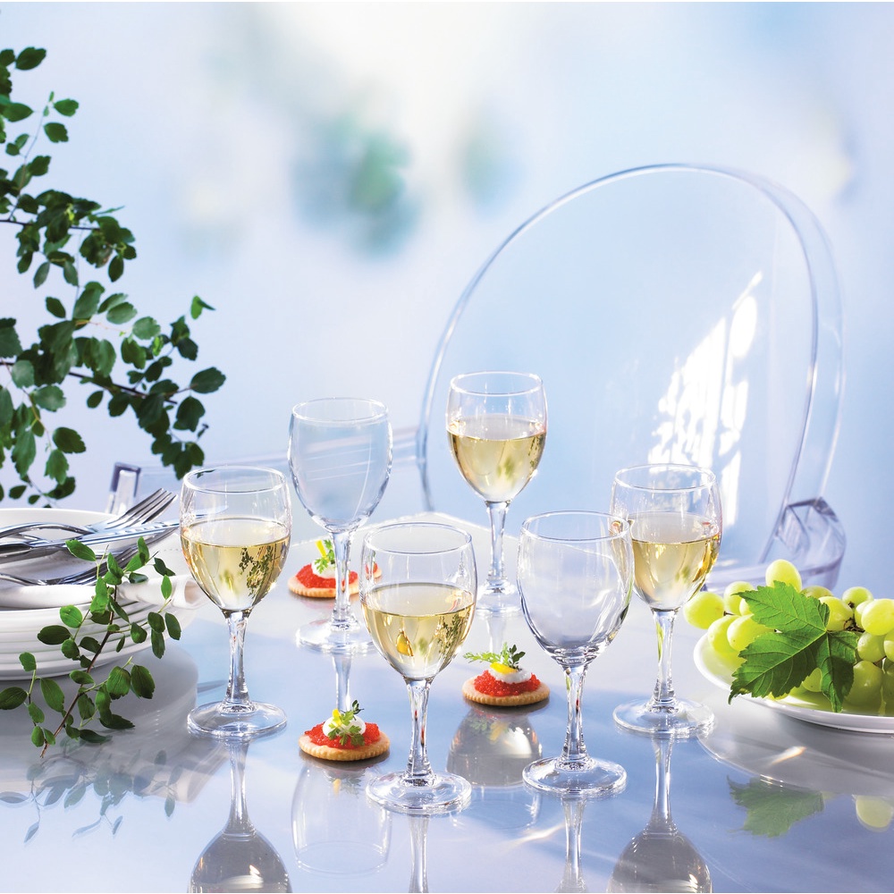 Ly Rượu Vang Thủy Tinh Luminarc Elegance 190ml - L12055 | Phân Phối Chính Hãng