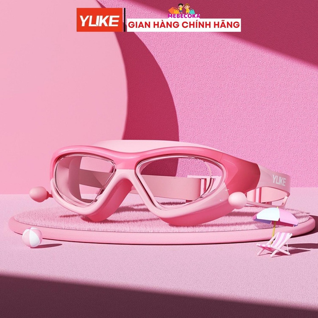 Kính bơi trẻ em cao cấp chống lóa, chống tia UV cho bé trai bé gái từ 3 đến 15 tuổi siêu dễ thương