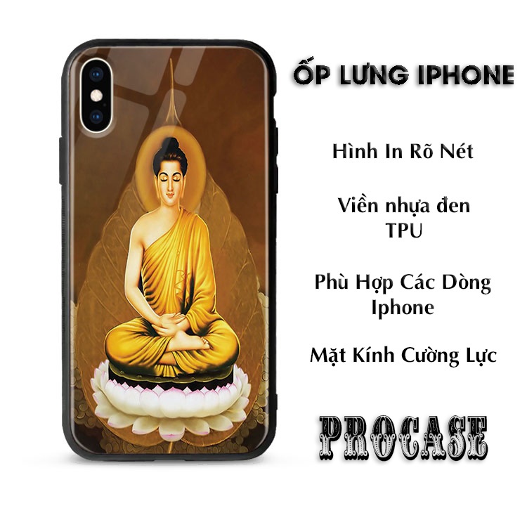 ốp lưng thật iphone 12 pro max hình phật đức nhân duyên tâm pháp a di đà cá tính PROCASE NA140223112 Ip 5S/6/6Plus/6S/6S
