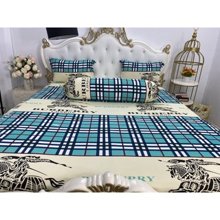 Bộ Drap gối Thun  Hàn Quốc Mát Lạnh {4  MÓN}đủ size.