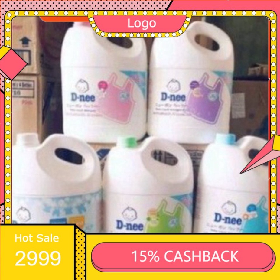 Nước Giặt Dnee 3000ML Thái Lan Chuẩn Hàng Công ty Đại Thịnh