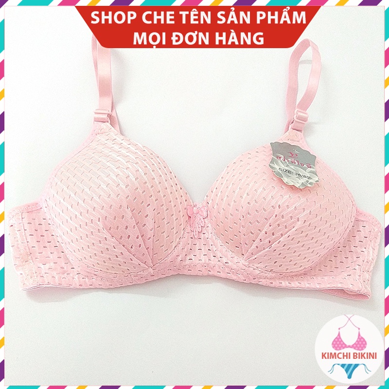 [Thanh Lý] Áo nót nữ đệm mỏng không gọng co dãn nội y KIMCHIBIKINI Áo Con nữ xuất nhật AL027