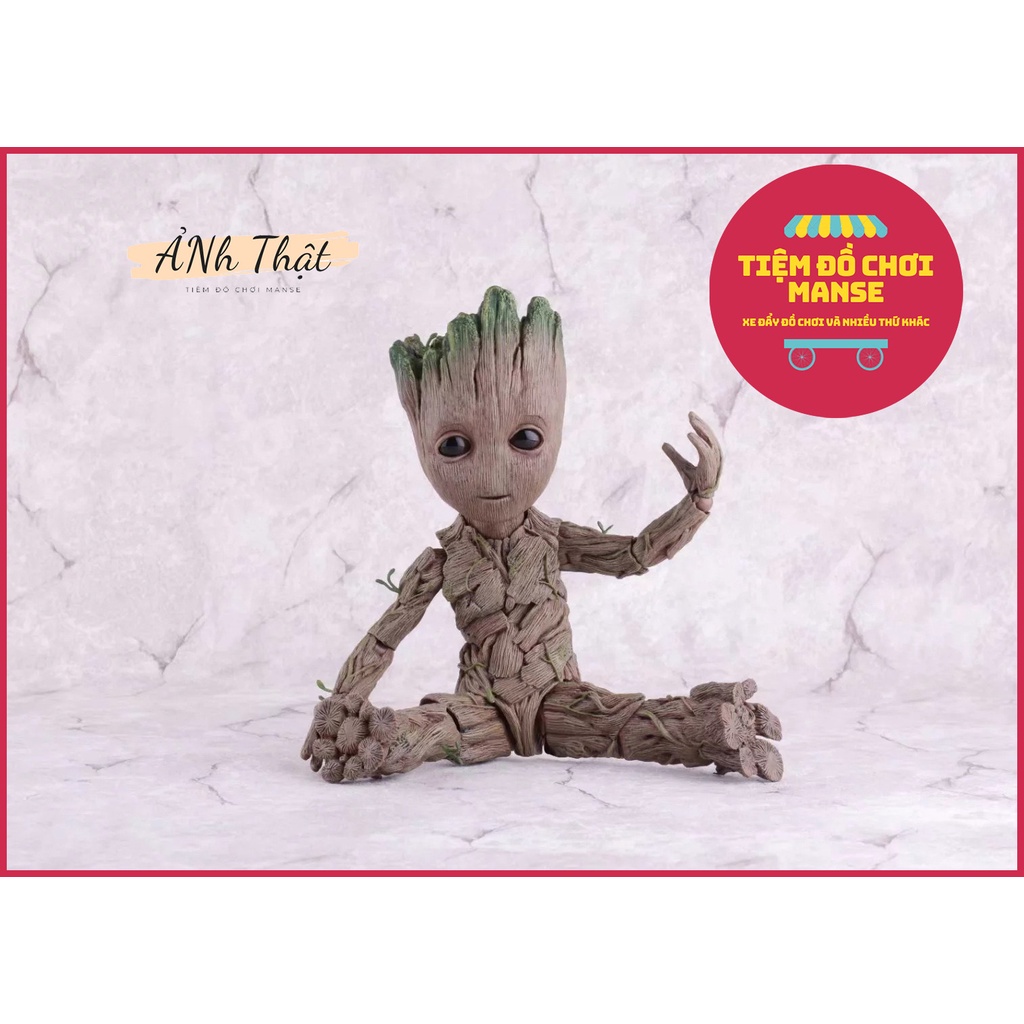 Mô Hình Siêu Ngầu Và Dễ Thương Có Khớp Cử Động Baby Groot - Guardians of the Galaxy