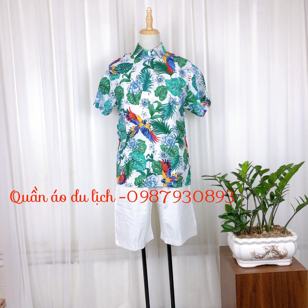 Áo sơ mi đũi đôi, team building đi du lịch biển - Only Shop Quần áo du lịch