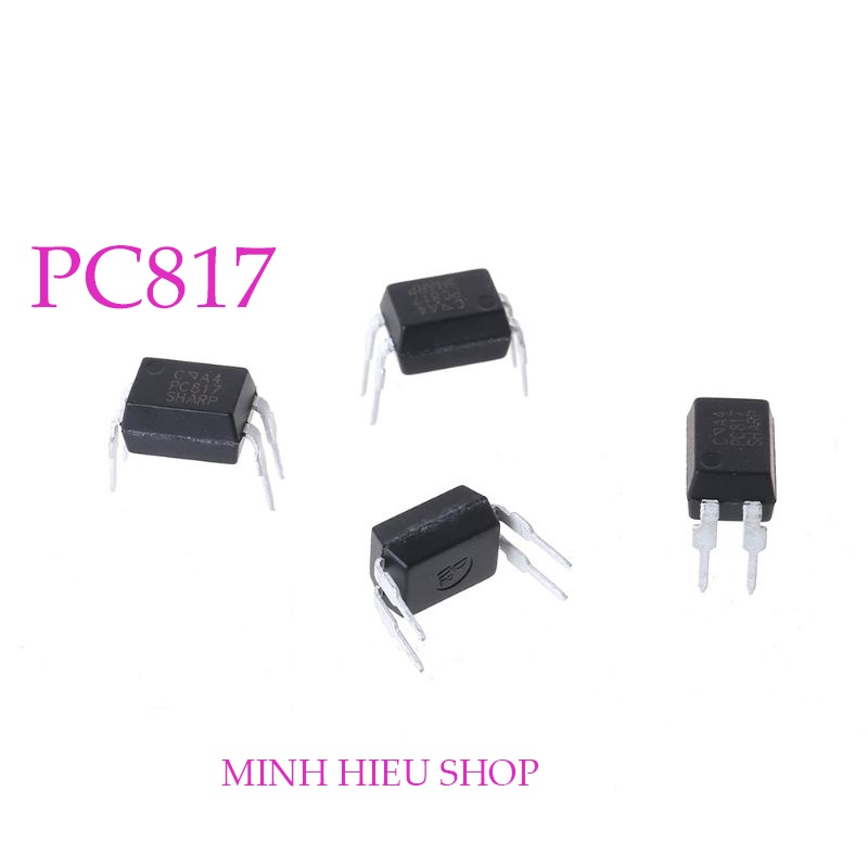 PC817_Bộ 20 Con_ Opto Quang: PC817 DIP- 4 chân