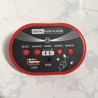 Mạch nhạc tròn bluetooth 12v