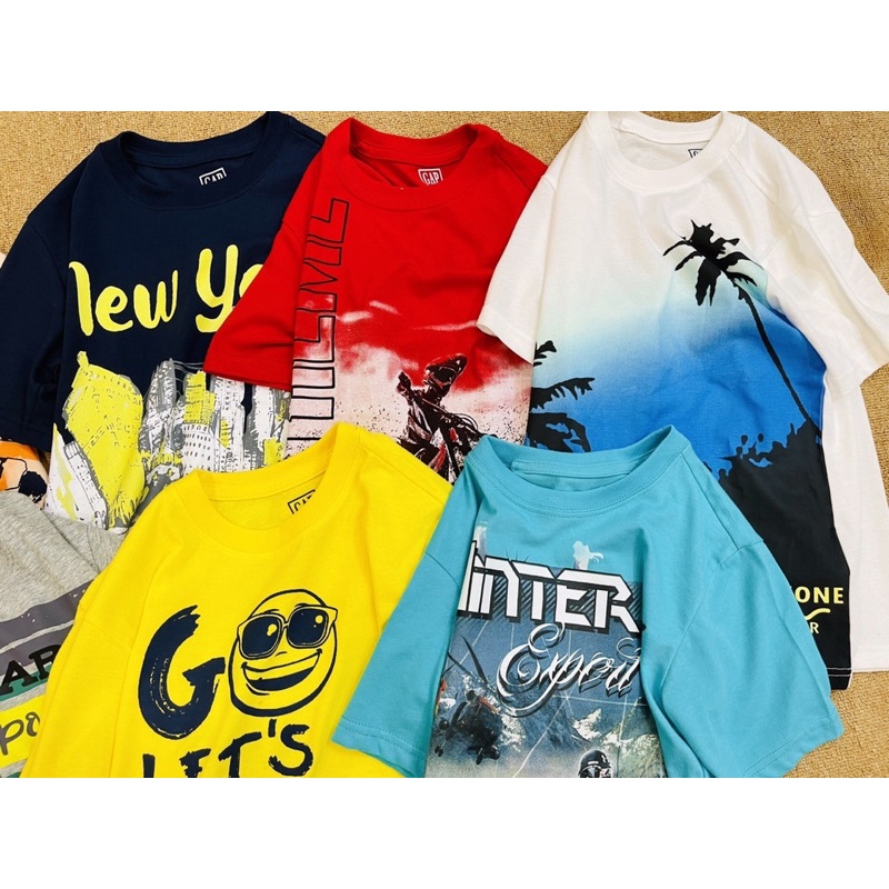 Áo cộc tay bé trai 25-60kg