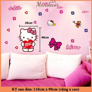 Decal Mèo Hello Kitty - AY713157 - thaomivi