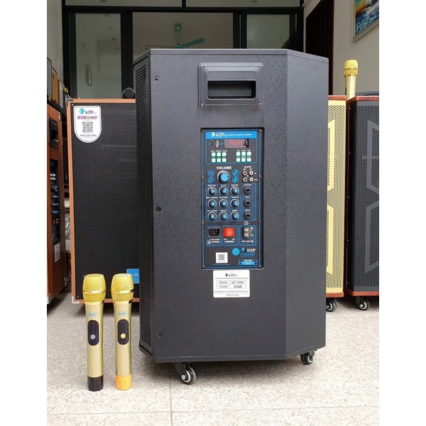 Loa Kéo Karaoke Công Suất Lớn 1000W| Loa Kéo Giá Rẻ Azpro AZ-1508A Bas 40 | Loa Kéo Bluetooth Đọc Được Usb