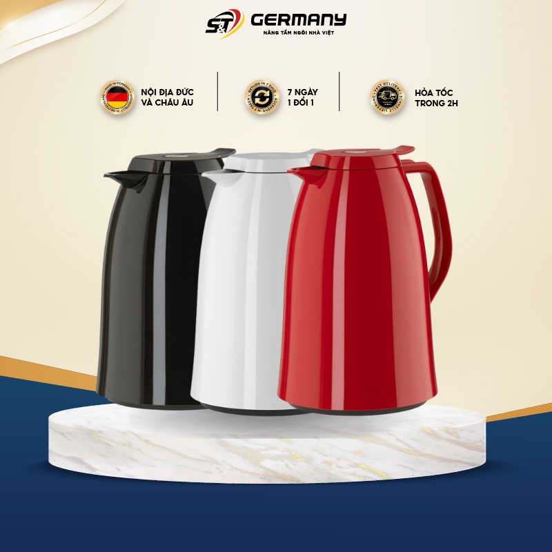 Bình Giữ Nhiệt Emsa Mambo Dung Tích 1,5L Nội Địa Đức Ấm Giữ Nhiệt Nóng Lạnh Gia Đình Cao Cấp GermanySnT