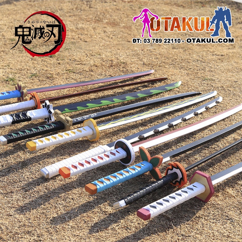 Đạo cụ cosplay Kiếm Foam 1M Các Nhân Vật - Kimetsu No Yaiba