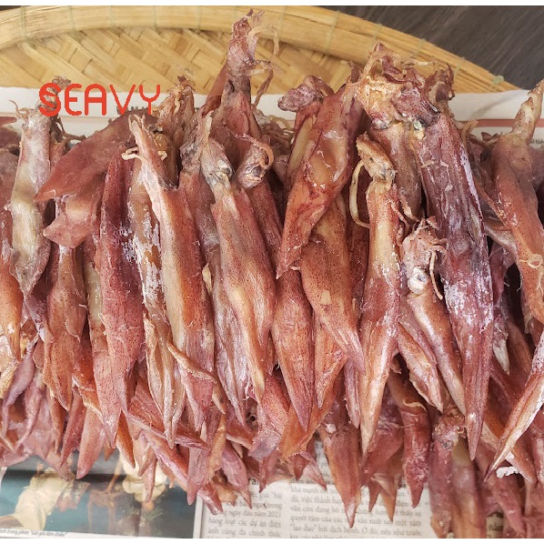 🦑 Seavy Mực Muối Lạt Phơi Ghe - Dẻo Thơm, Ít Muối, Đa Dạng Chế Biến - Nha Trang 500g 🌞