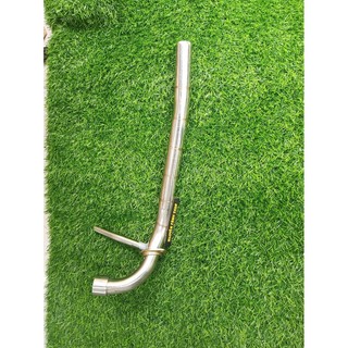 Cổ pô xe sirius inox óng hơi