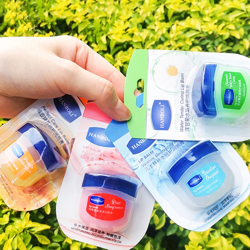 Dưỡng môi VASELINE 7g dạng hũ LOẠI RẺ cho KHÁCH SỈ đủ vị