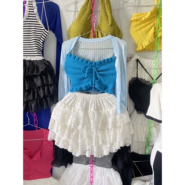 Chân váy Ren cao cấp có quần bảo hộ