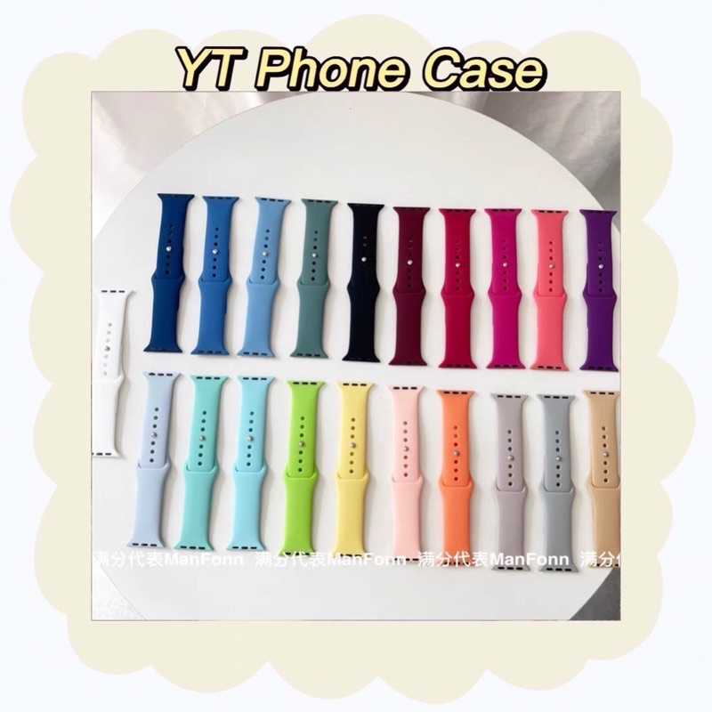 Dây đồng hồ silicon seris 3,4,5,6,7,8 bản thể thao YTCase246