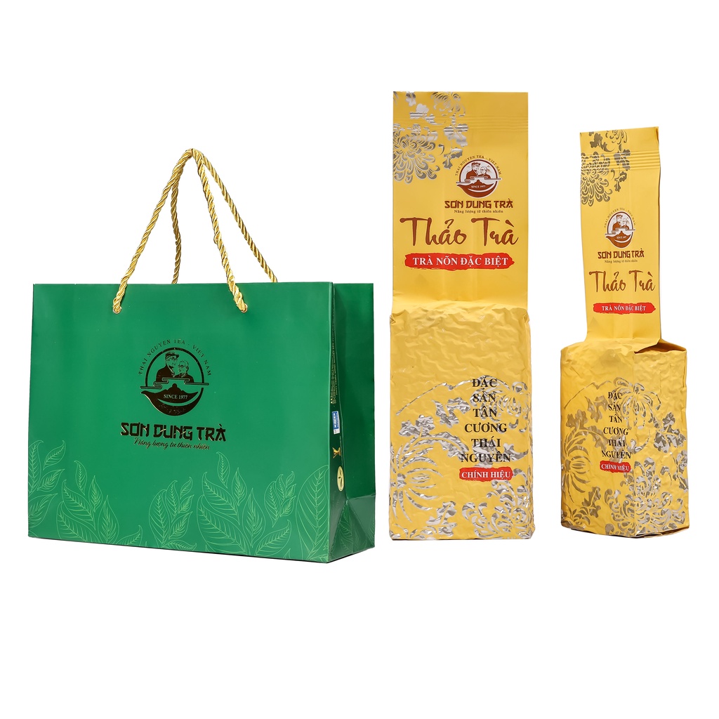 Chè Thái Nguyên | Trà nõn đặc biệt | Thảo Trà | Sơn Dung trà | Trọng lượng 200g đóng hút chân không