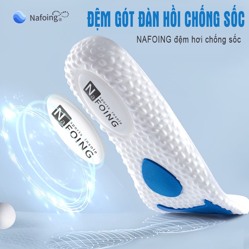 Lót Giày Thể Thao Cao Cấp Nafoing Siêu Êm Chân, Chống Sốc cho Nam Nữ