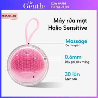 Máy rửa mặt Halio Sensitive Facial Cleansing & Massaging Device