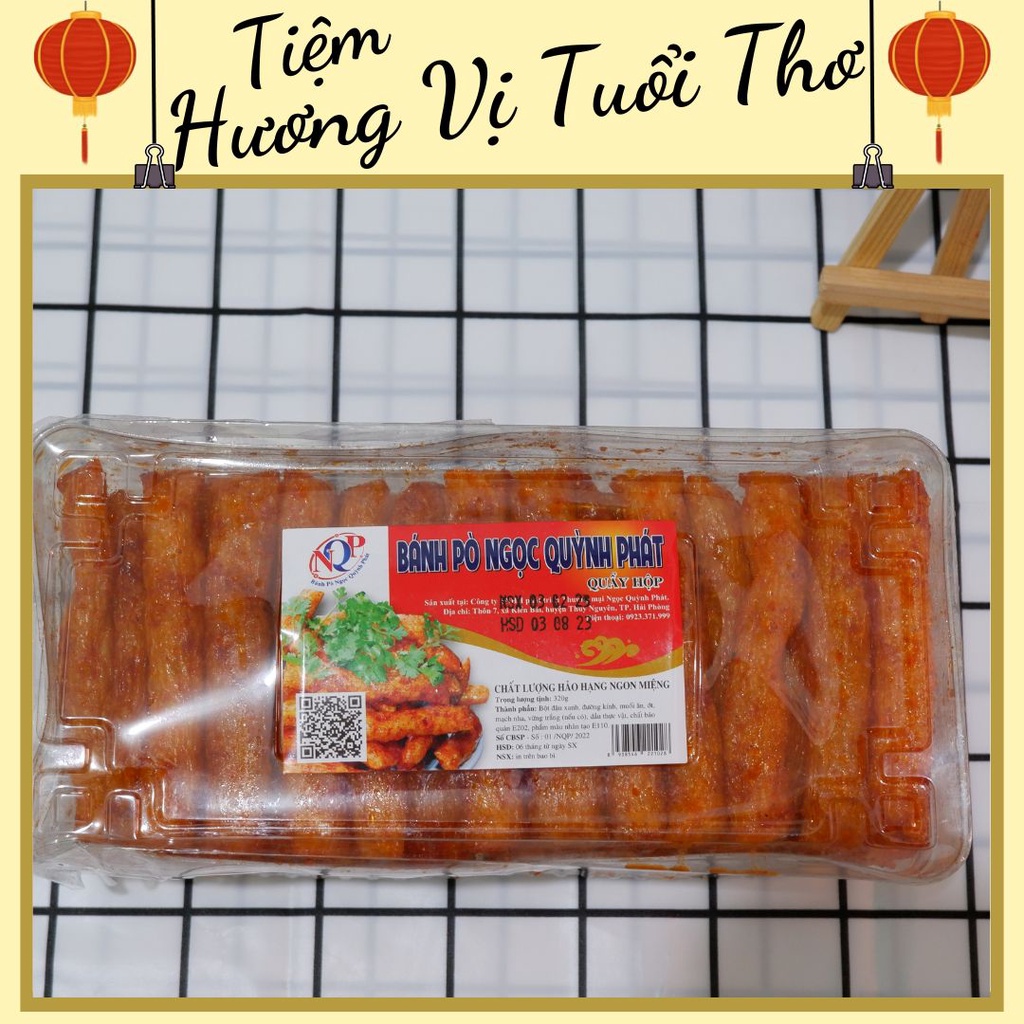 Bánh pò quẩy, xiên bò thơm lừng tuổi thơ