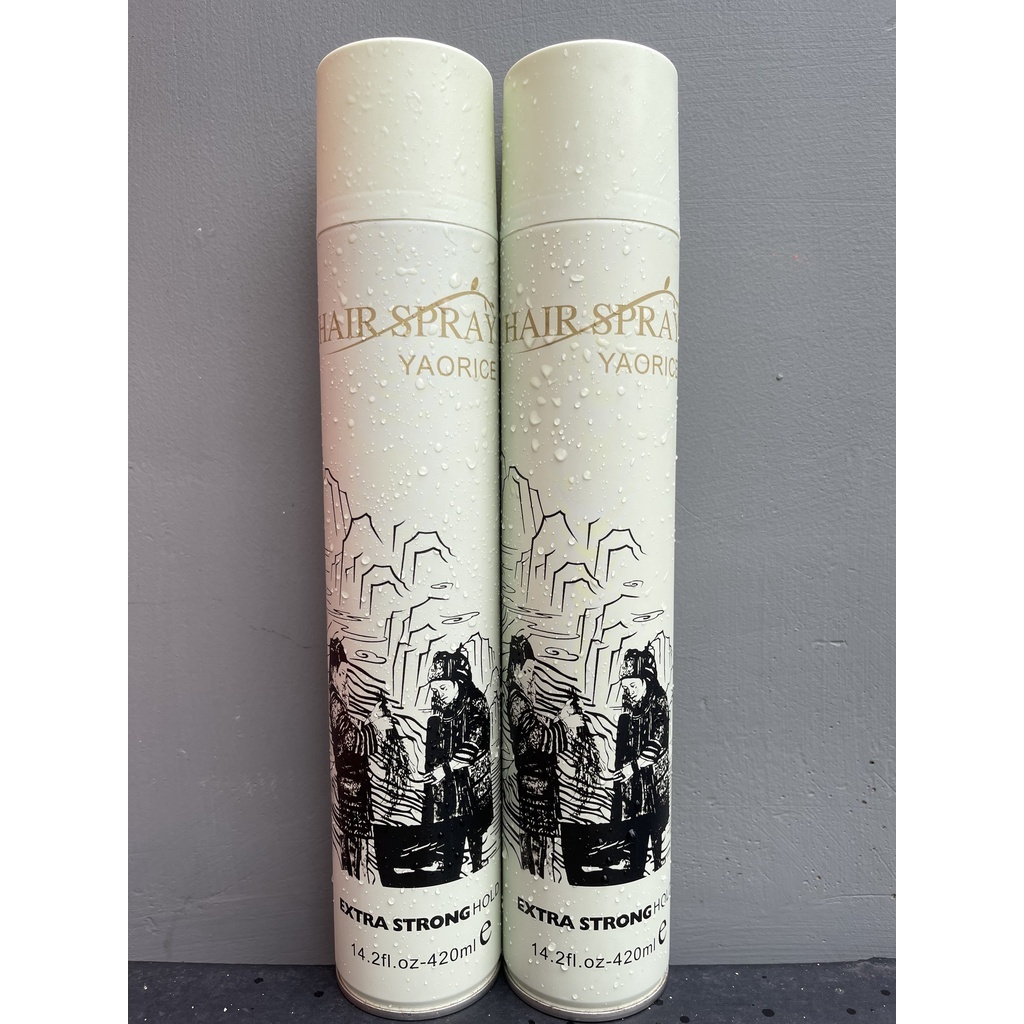 Gôm xịt tóc Extra White giữ nếp hương nước hoa nam, Keo xịt tóc dung tích 420ml