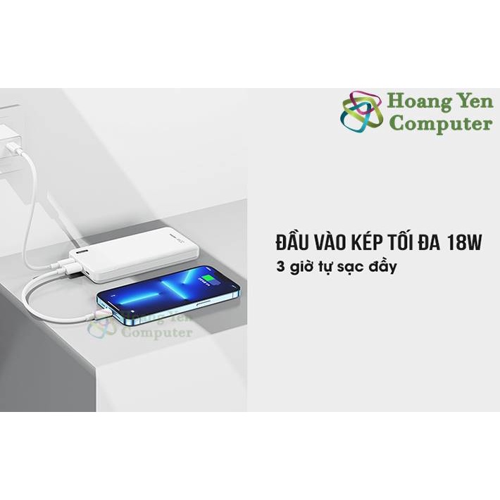 Sạc Dự Phòng Remax RPP-287 10000Mah (Sạc Nhanh QC3.0 18W, PD20W) - BH 1 Năm - Hoàng Yến Computer