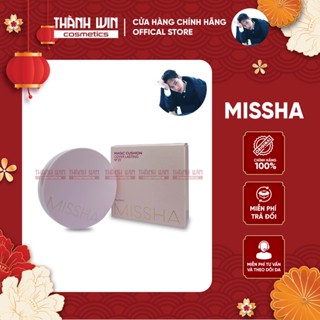 Phấn nước Missha Hồng Magic Cushion Cover Lasting SPF50+ PA+++