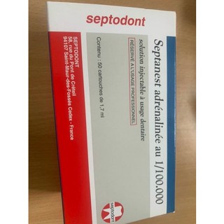 Pháp septodont vỉ date 2024 Xanh dương