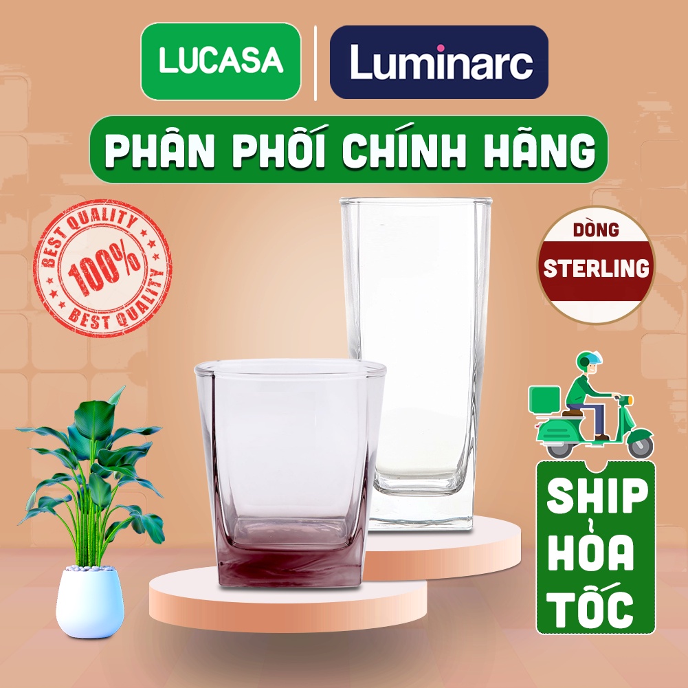 Ly Thủy Tinh Luminarc Sterling | Phân Phối Chính Hãng