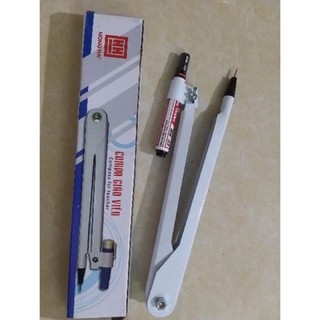 Compa giáo viên, vẽ bảng Hồng Hà - Văn phòng phẩm Bảo Quân