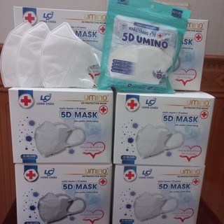 10 CHIẾC KHẨU TRANG 5D MASK UMINO