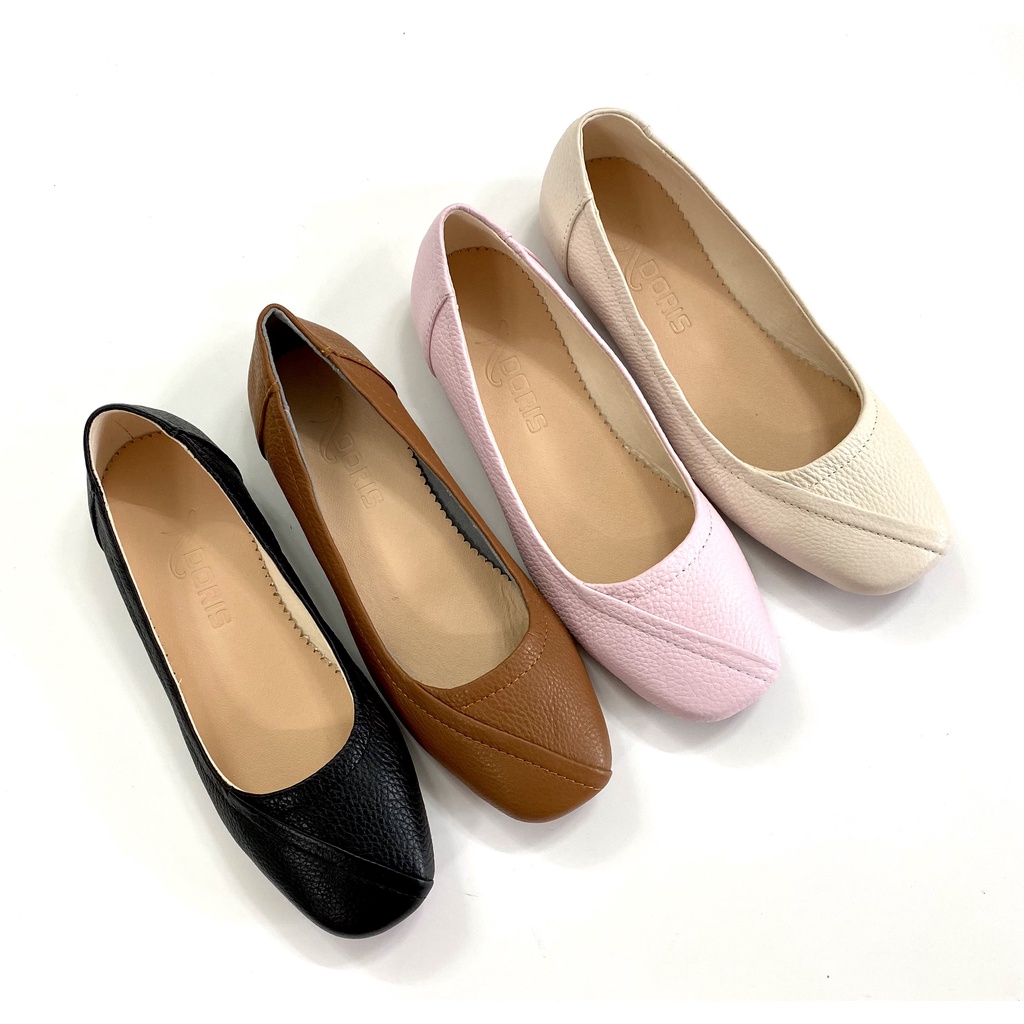 Giày búp bê mũi vuông cho nữ DR003-  FỎRM CHUẨN- CÓ BẢO HÀNH.