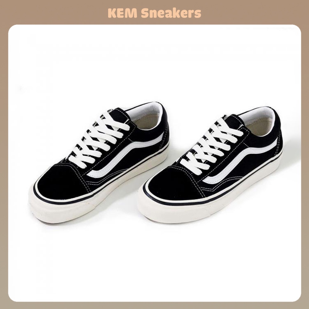 Giày Vans Caro Lười Vans Old Skool Classic Full Bill+Box, Giày Thể Thao Vans Hot Trend