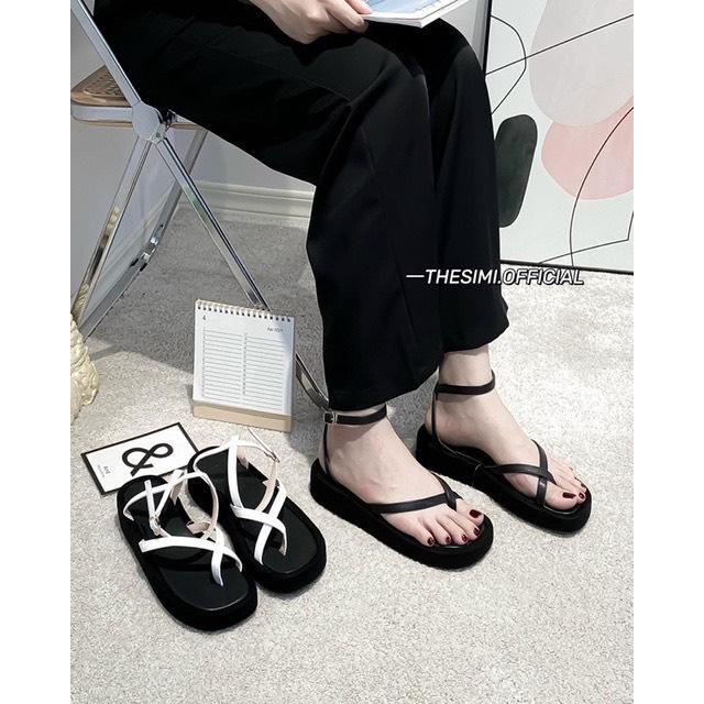 Sandal dây đắp chéo - T.37