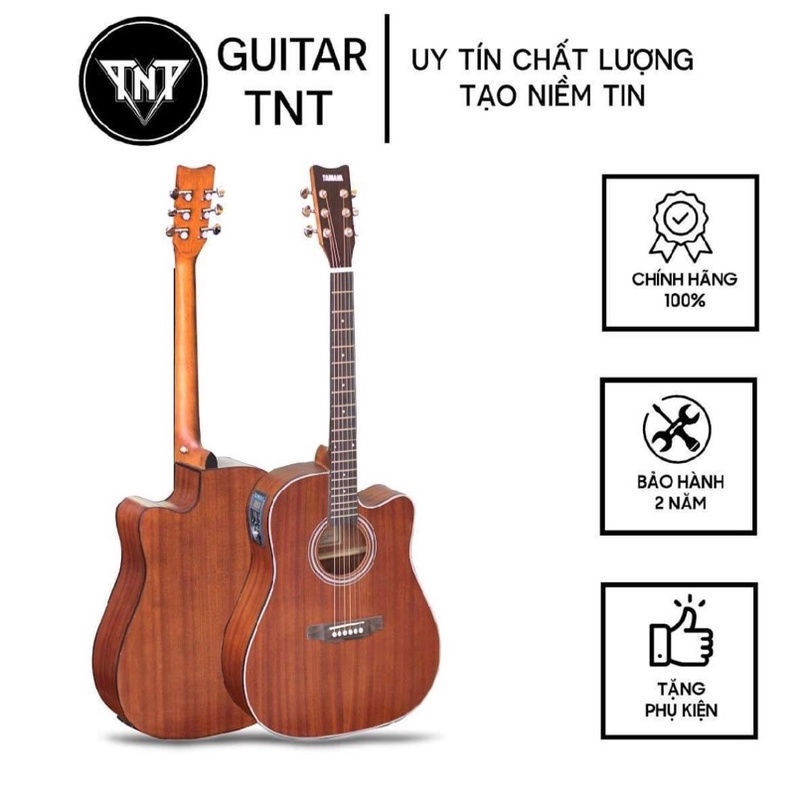 guitar acoustic Yamhan F-300 nhiều phần quà hấp dẫn lên đến 10 món phụ kiện cho khách hàng thân yêu