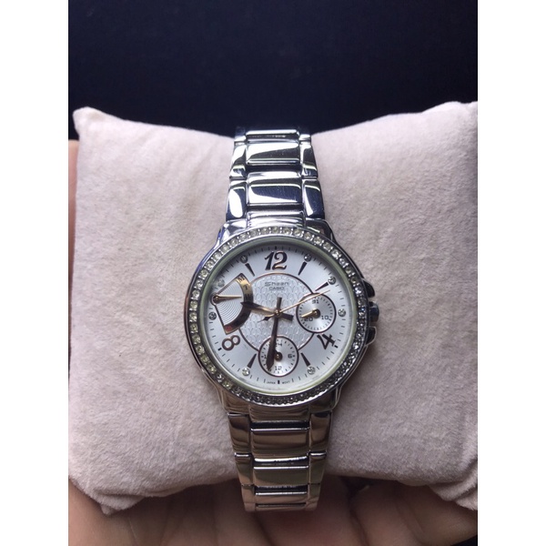 💝Đồng hồ Si Nữ full 6 kim hiệu Casio Sheen Nhật🎌