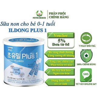 Sữa non ildong plus hàn quốc số 1 cho trẻ từ 0-1 tuổi