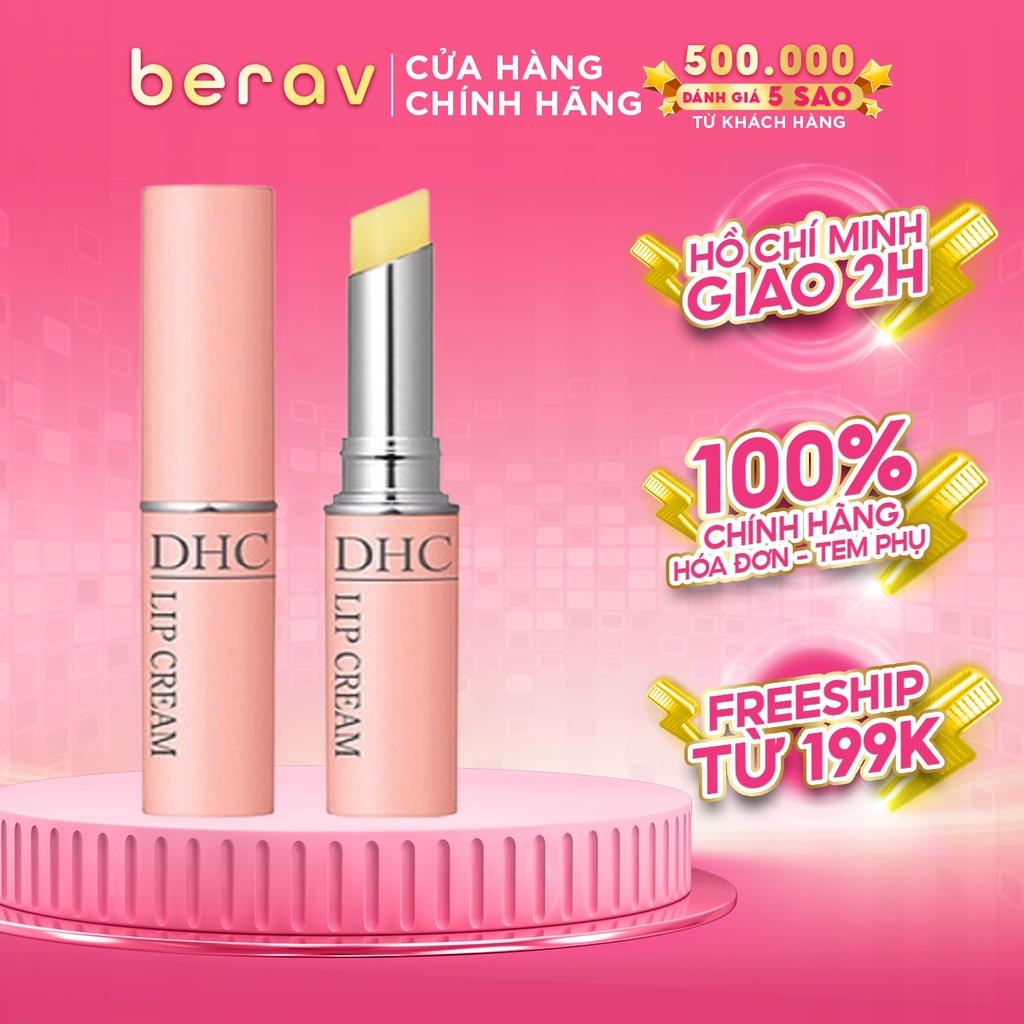 Son Dưỡng Ẩm Môi Mềm Mại DHC Lip Cream 1.5g