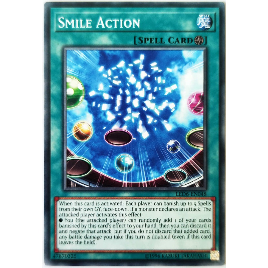 [Thẻ Yugioh] Smile Action |EN| Common