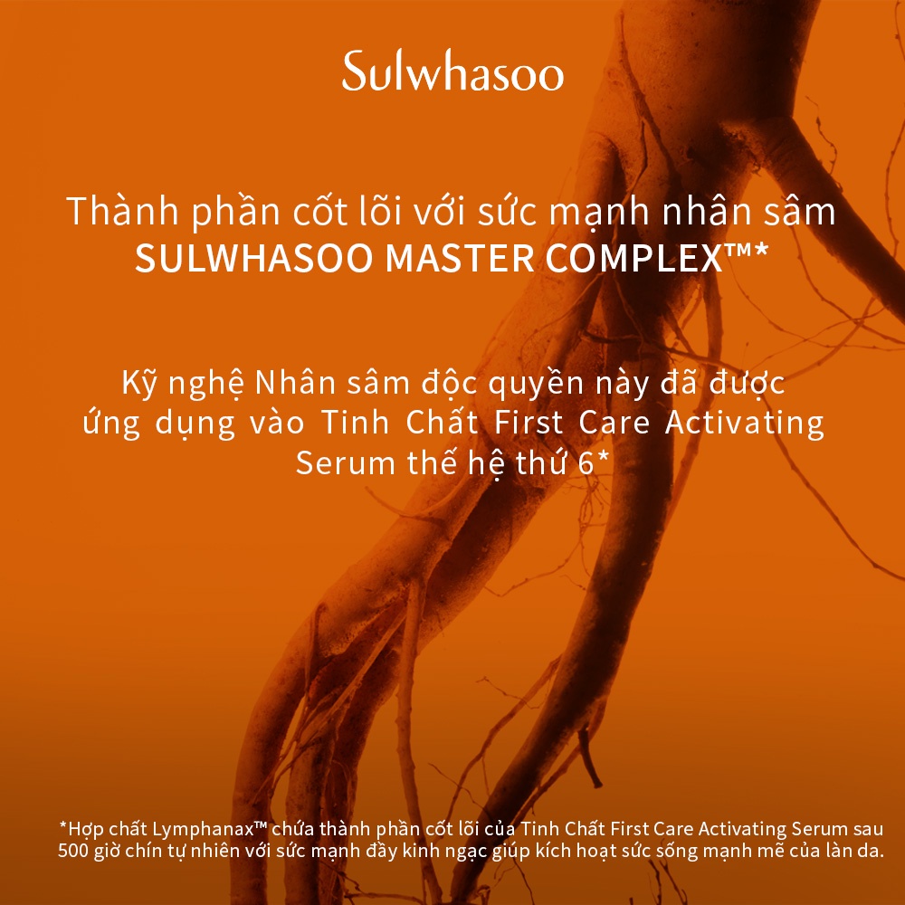 [Thế hệ 6] Tinh Chất Dưỡng Da Đầu Tiên Kích Hoạt Da Căng Mướt Thế Hệ 6 Sulwhasoo First Care Activating Serum VI 30ML