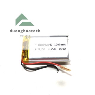Pin Li-Po 3.7V Dung Lượng 950mAh 9x25x40mm Dùng Cho Thiết Bị Điện Tử
