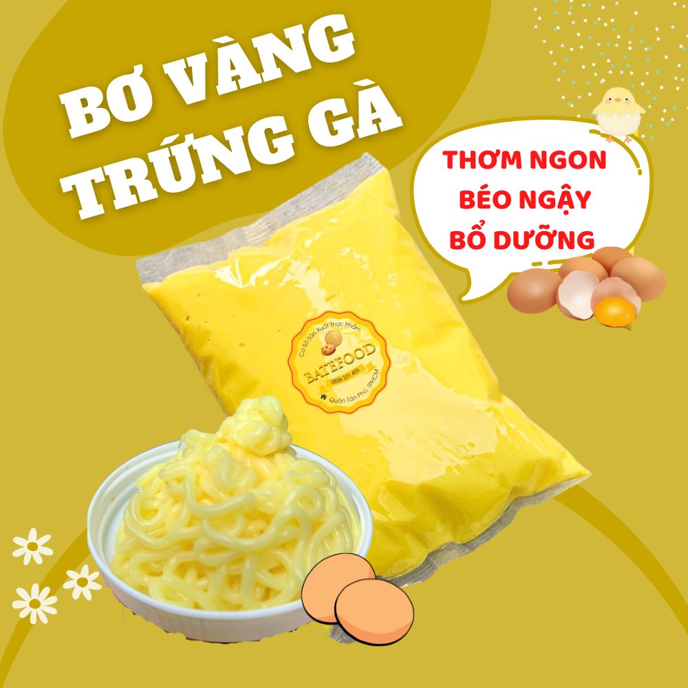 Bơ Vàng Nguyên Chất Béo Ngậy★FREESHIP★Ăn Kèm Bánh Tráng, Bánh Mì Siêu Ngon - Bate Food