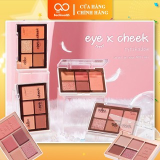 Bảng Phấn Mắt Má Hồng Tông Cam Gạch Odbo Eye x Cheek Palette OD1044 - Bảng mắt má hồng tông cam tây siêu đẹp