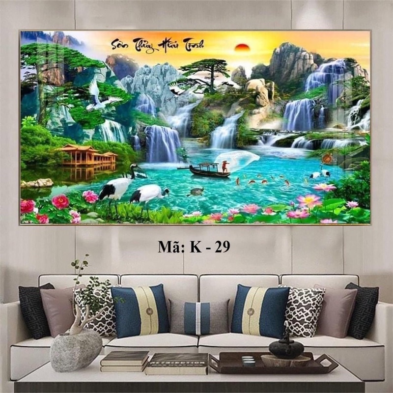 Tranh Tráng Gương / Cây Kim Tiền/ Mã Đáo Thành Công/ Tranh Sơn Thủy Hữu Tình/ Thuận Buồm Xuôi Gió/ Phúc Lộc Thọ