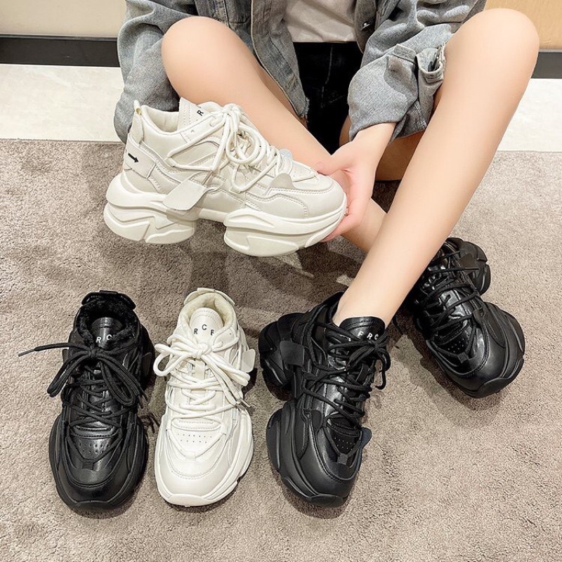 Giày thể thao nữ, giay Ullzang nâng đế Zinshoes có sẵn