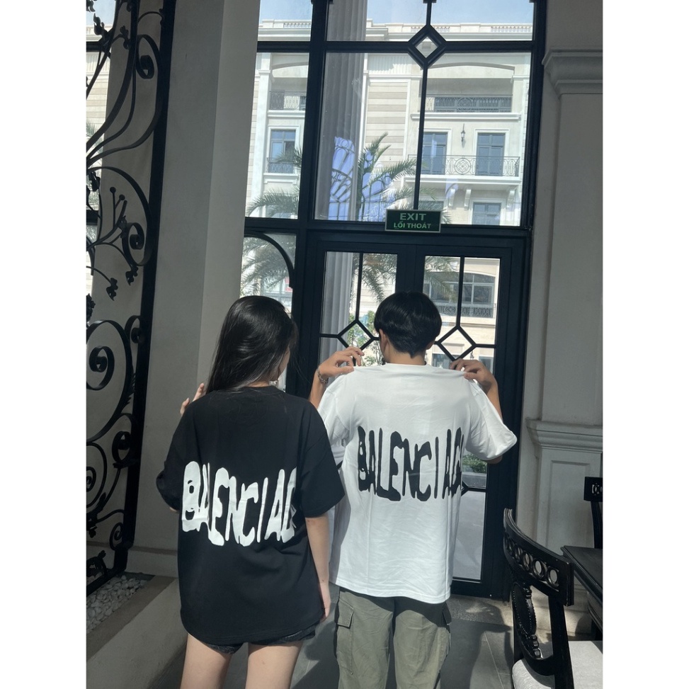 S123 Áo Cộc tay Gucci In Hình Tia Sét Áo Thun Gucci BLADE Form Rộng - áo phông nam nữ Cotton 100% Mát Mịn