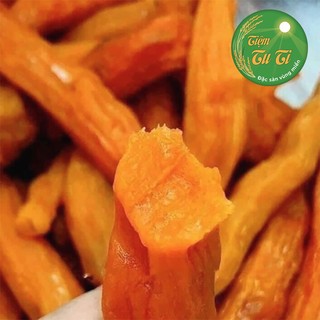 Khoai lang sấy dẻo túi 500g - làm từ củ khoai mật, vị ngọt mật tự nhiên, dẻo, thơm