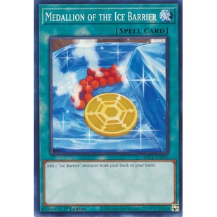 Thẻ bài Yugioh - TCG - Medallion of the Ice Barrier / HAC1-EN055'