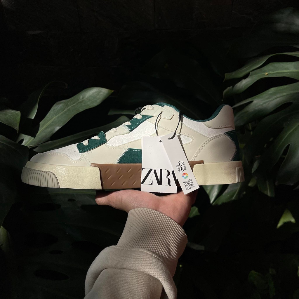 Giày ZARA TRAINERS XANH