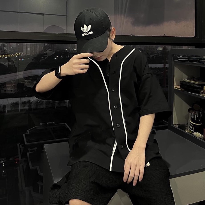 Áo Bóng chày trơn Basic